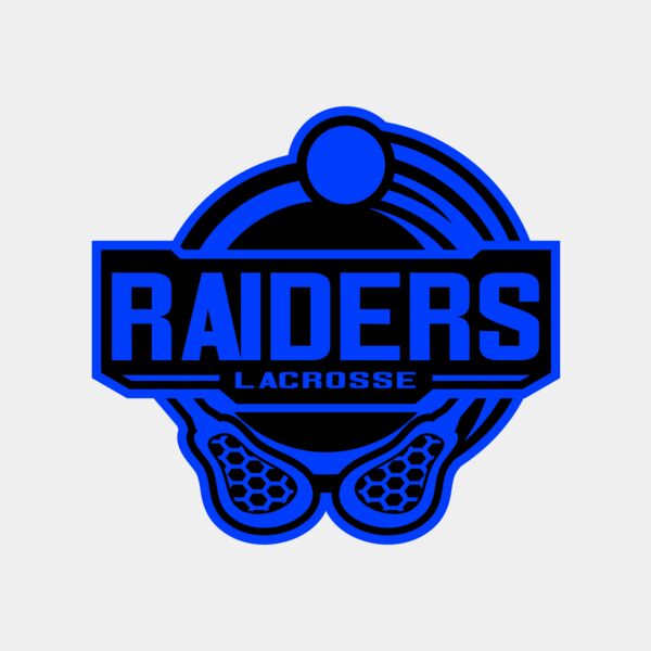 Raiders Lacrosse Logo Template 02 Thumbnail