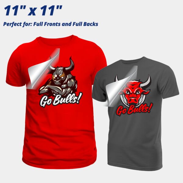 11" x 11" DTF Transfer - Delivered on roll Thumbnail