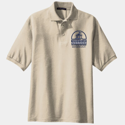 City Of Racine Wastewater - Tall Silk Touch Polo Thumbnail