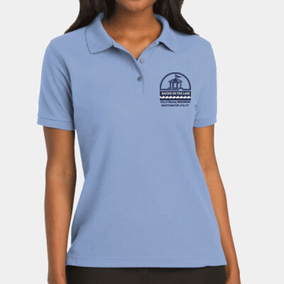 City Of Racine Wastewater - Ladies Silk Touch Polo Thumbnail