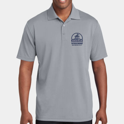 City Of Racine Wastewater - PosiCharge® RacerMesh® Polo -ST640 Thumbnail
