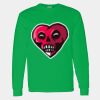 Heavy Cotton 100% Cotton Long Sleeve T Shirt Thumbnail