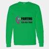 Heavy Cotton 100% Cotton Long Sleeve T Shirt Thumbnail