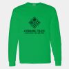 Heavy Cotton 100% Cotton Long Sleeve T Shirt Thumbnail