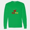 Heavy Cotton 100% Cotton Long Sleeve T Shirt Thumbnail