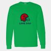 Heavy Cotton 100% Cotton Long Sleeve T Shirt Thumbnail