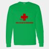 Heavy Cotton 100% Cotton Long Sleeve T Shirt Thumbnail