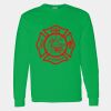 Heavy Cotton 100% Cotton Long Sleeve T Shirt Thumbnail