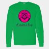 Heavy Cotton 100% Cotton Long Sleeve T Shirt Thumbnail