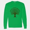 Heavy Cotton 100% Cotton Long Sleeve T Shirt Thumbnail