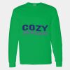 Heavy Cotton 100% Cotton Long Sleeve T Shirt Thumbnail
