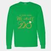 Heavy Cotton 100% Cotton Long Sleeve T Shirt Thumbnail
