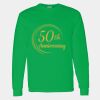 Heavy Cotton 100% Cotton Long Sleeve T Shirt Thumbnail