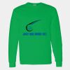 Heavy Cotton 100% Cotton Long Sleeve T Shirt Thumbnail
