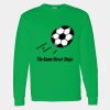 Heavy Cotton 100% Cotton Long Sleeve T Shirt Thumbnail