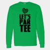 Heavy Cotton 100% Cotton Long Sleeve T Shirt Thumbnail