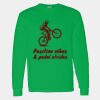Heavy Cotton 100% Cotton Long Sleeve T Shirt Thumbnail