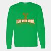 Heavy Cotton 100% Cotton Long Sleeve T Shirt Thumbnail