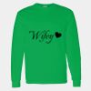 Heavy Cotton 100% Cotton Long Sleeve T Shirt Thumbnail