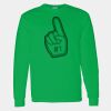 Heavy Cotton 100% Cotton Long Sleeve T Shirt Thumbnail