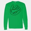 Heavy Cotton 100% Cotton Long Sleeve T Shirt Thumbnail