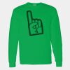 Heavy Cotton 100% Cotton Long Sleeve T Shirt Thumbnail