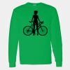 Heavy Cotton 100% Cotton Long Sleeve T Shirt Thumbnail