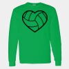 Heavy Cotton 100% Cotton Long Sleeve T Shirt Thumbnail