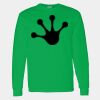 Heavy Cotton 100% Cotton Long Sleeve T Shirt Thumbnail