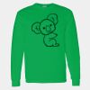 Heavy Cotton 100% Cotton Long Sleeve T Shirt Thumbnail