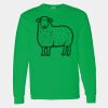 Heavy Cotton 100% Cotton Long Sleeve T Shirt Thumbnail