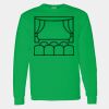 Heavy Cotton 100% Cotton Long Sleeve T Shirt Thumbnail