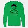 Heavy Cotton 100% Cotton Long Sleeve T Shirt Thumbnail