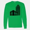 Heavy Cotton 100% Cotton Long Sleeve T Shirt Thumbnail