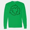 Heavy Cotton 100% Cotton Long Sleeve T Shirt Thumbnail