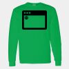 Heavy Cotton 100% Cotton Long Sleeve T Shirt Thumbnail