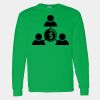 Heavy Cotton 100% Cotton Long Sleeve T Shirt Thumbnail
