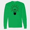Heavy Cotton 100% Cotton Long Sleeve T Shirt Thumbnail