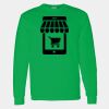 Heavy Cotton 100% Cotton Long Sleeve T Shirt Thumbnail