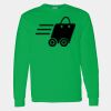 Heavy Cotton 100% Cotton Long Sleeve T Shirt Thumbnail