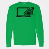 Heavy Cotton 100% Cotton Long Sleeve T Shirt Thumbnail