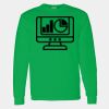 Heavy Cotton 100% Cotton Long Sleeve T Shirt Thumbnail
