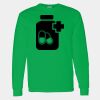 Heavy Cotton 100% Cotton Long Sleeve T Shirt Thumbnail