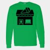 Heavy Cotton 100% Cotton Long Sleeve T Shirt Thumbnail