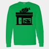 Heavy Cotton 100% Cotton Long Sleeve T Shirt Thumbnail