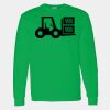 Heavy Cotton 100% Cotton Long Sleeve T Shirt Thumbnail