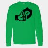 Heavy Cotton 100% Cotton Long Sleeve T Shirt Thumbnail