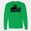 Heavy Cotton 100% Cotton Long Sleeve T Shirt Thumbnail