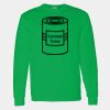Heavy Cotton 100% Cotton Long Sleeve T Shirt Thumbnail