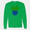 Heavy Cotton 100% Cotton Long Sleeve T Shirt Thumbnail